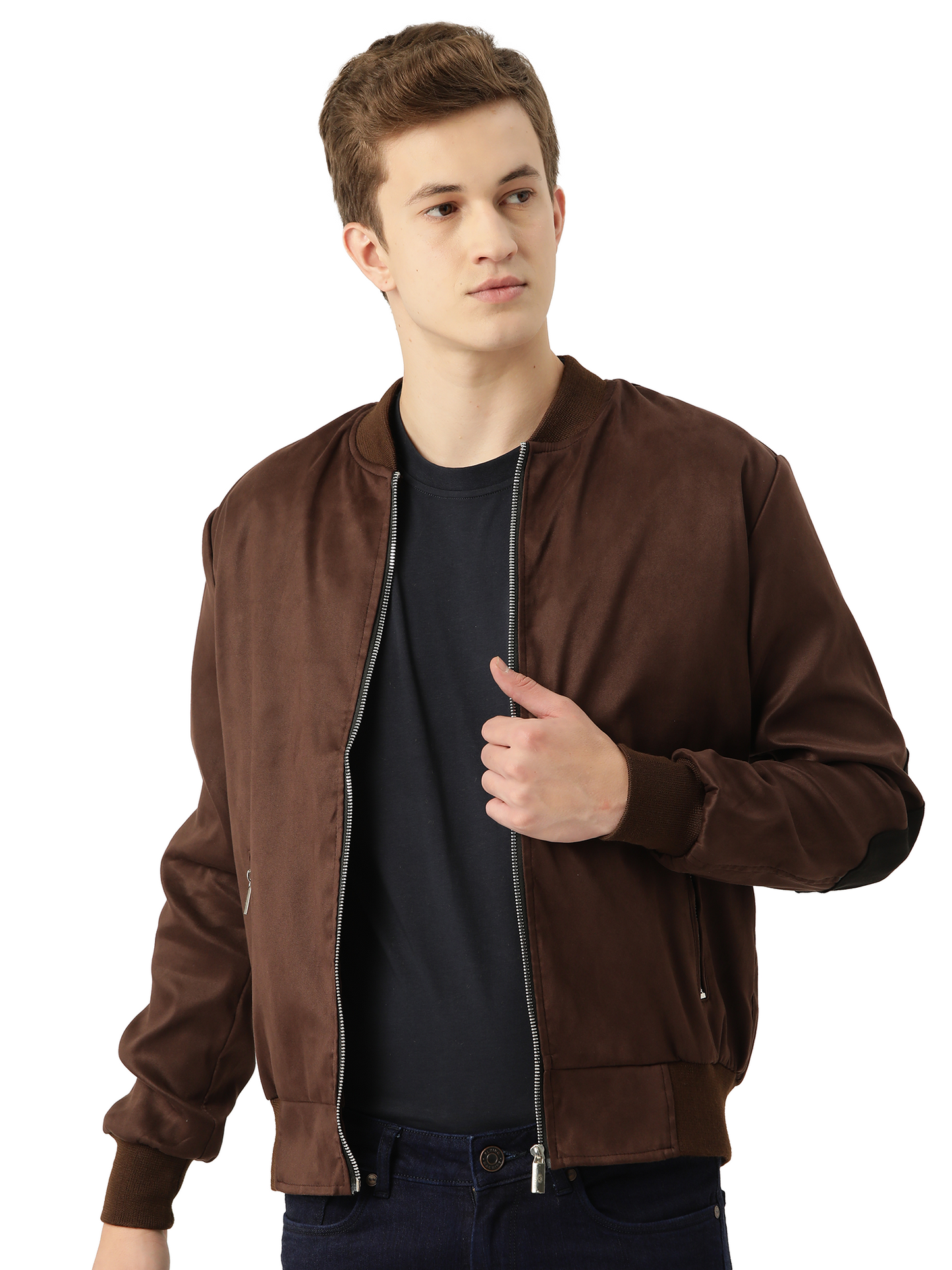 Leather Retail Suede Faux Leather Jacket For Men's ( LRSUDELCO )
