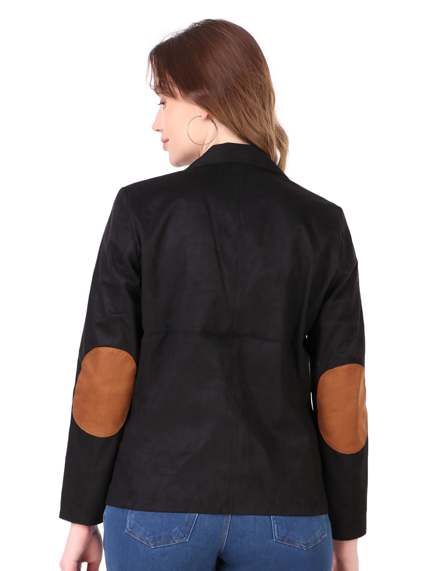 Leather Retail Women's Suede Faux Leather Jacket ( LRSUDCOBL )