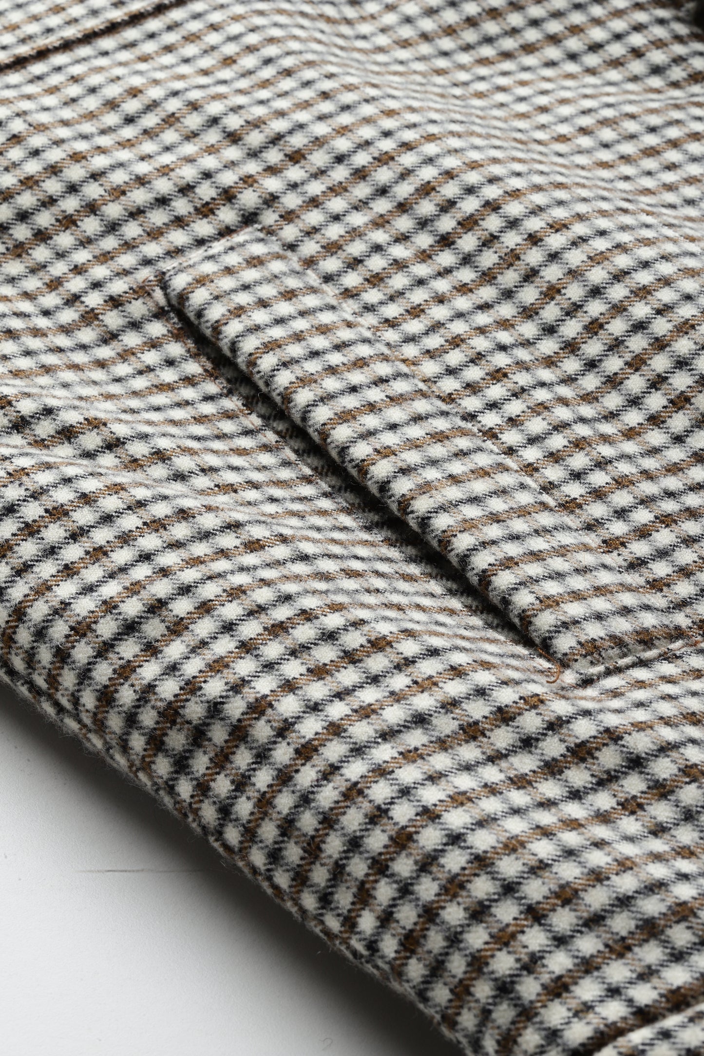 Leather Retail Classic Brown and Black Checked Multicoloured Tweed Jacket ( LRCHECKTD2G )