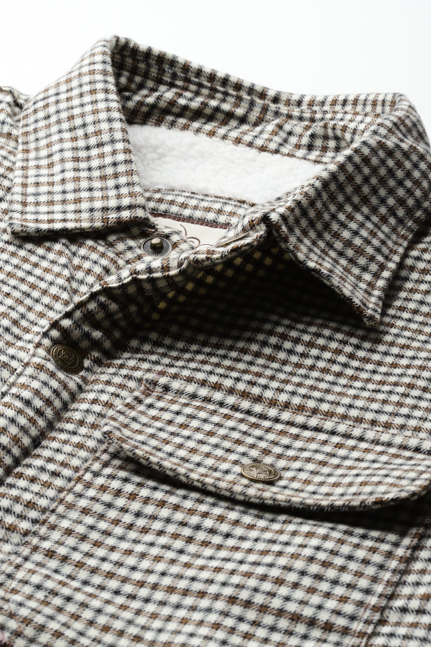 Leather Retail Classic Brown and Black Checked Multicoloured Tweed Jacket ( LRCHECKTD2G )