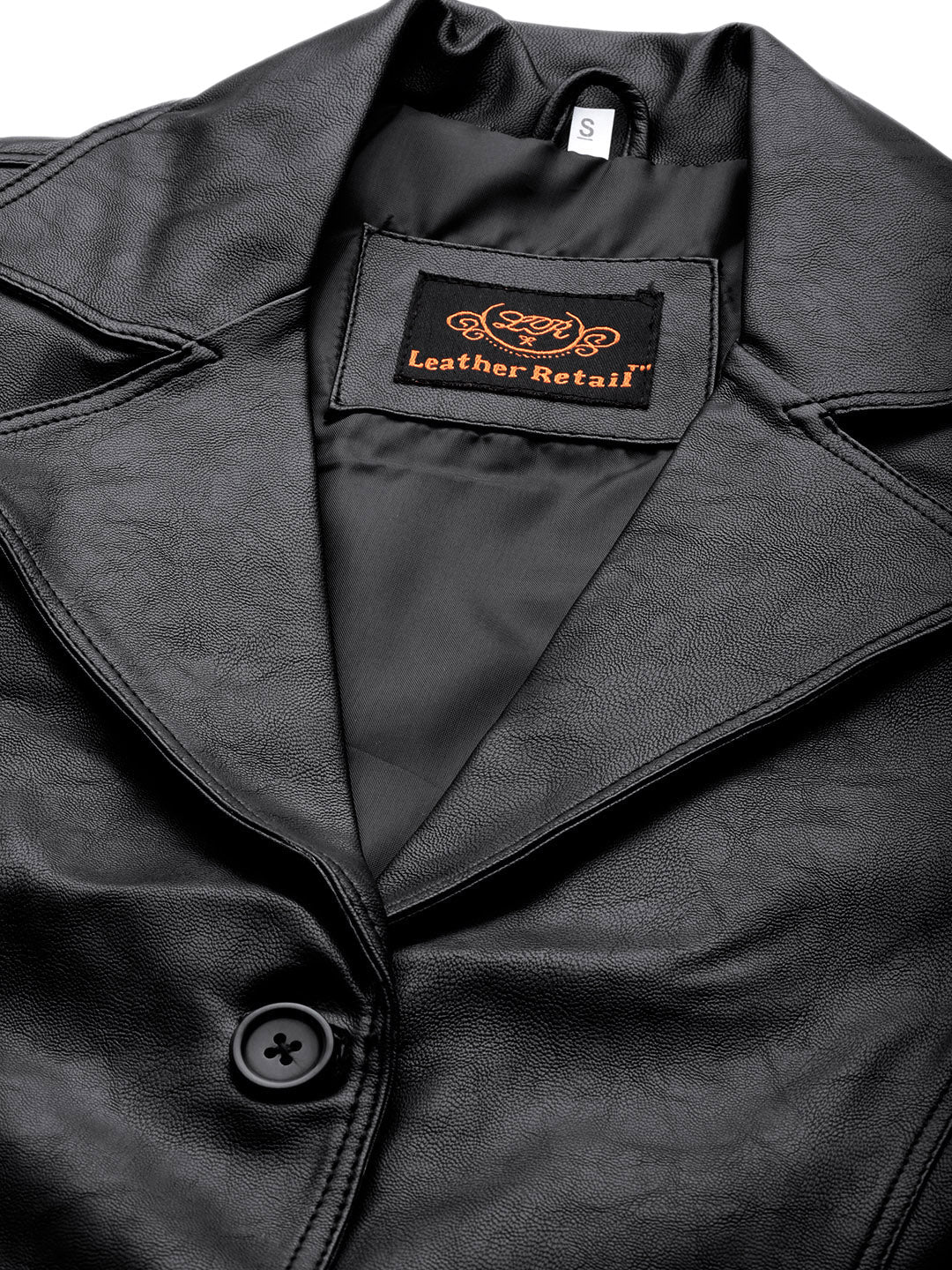 Leather Retail® Faux Leather Jacket For Women's (LRCOBL)