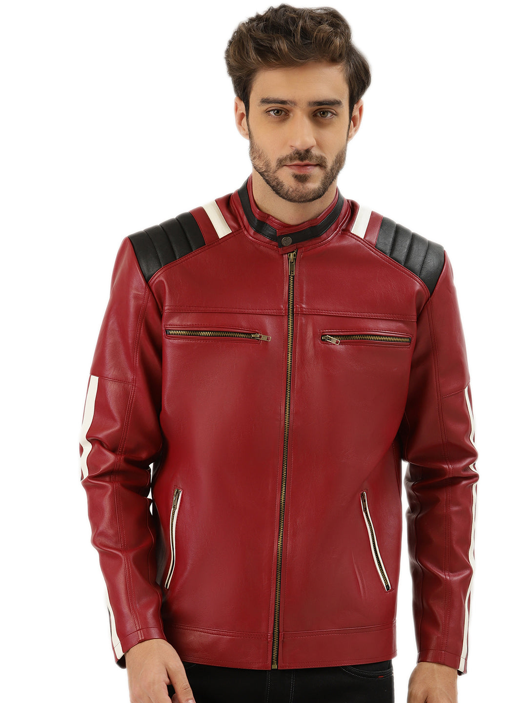 Leather Retail Men's Jacket(LRMPCH)