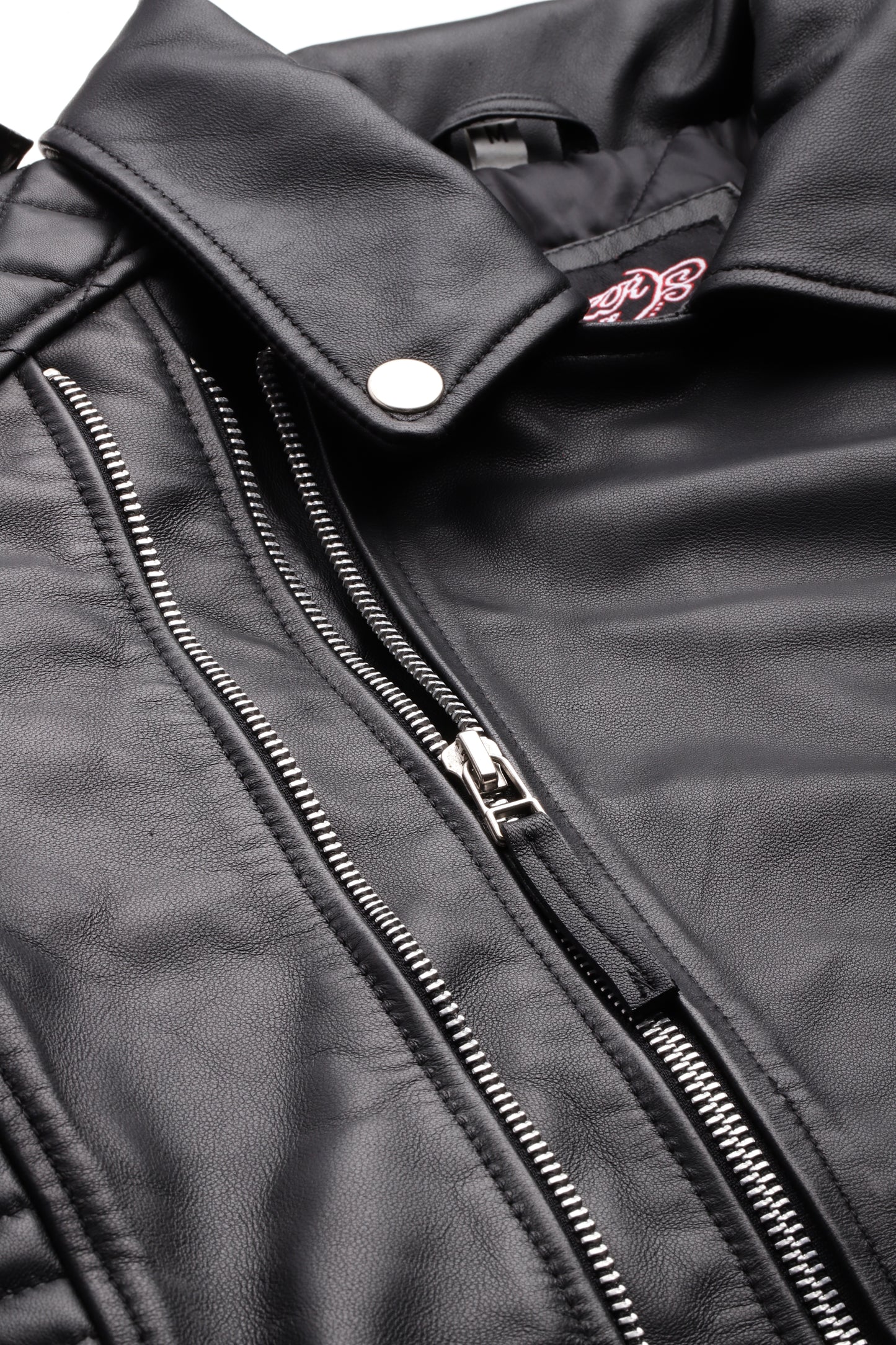 Leather Retail Genuine Leather Biker Jacket for Men's ( LRPLM40BL )