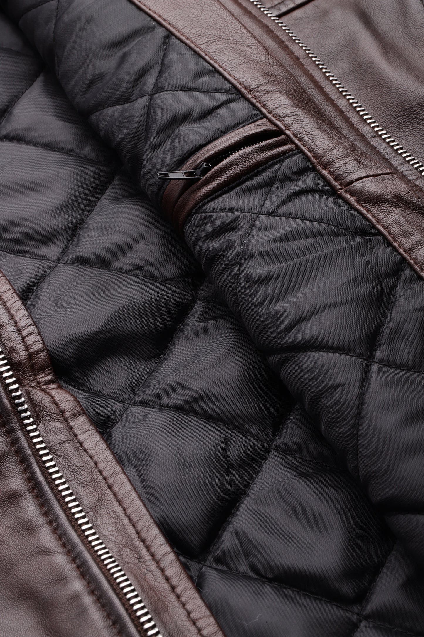 Leather Retail Genuine Leather Biker Jacket for Men's ( LRPLM41CO )
