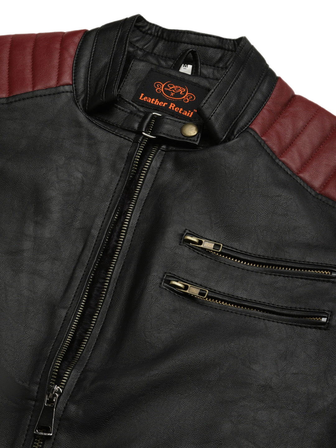 Leather Retail Men's Jacket ( LRRPBL )