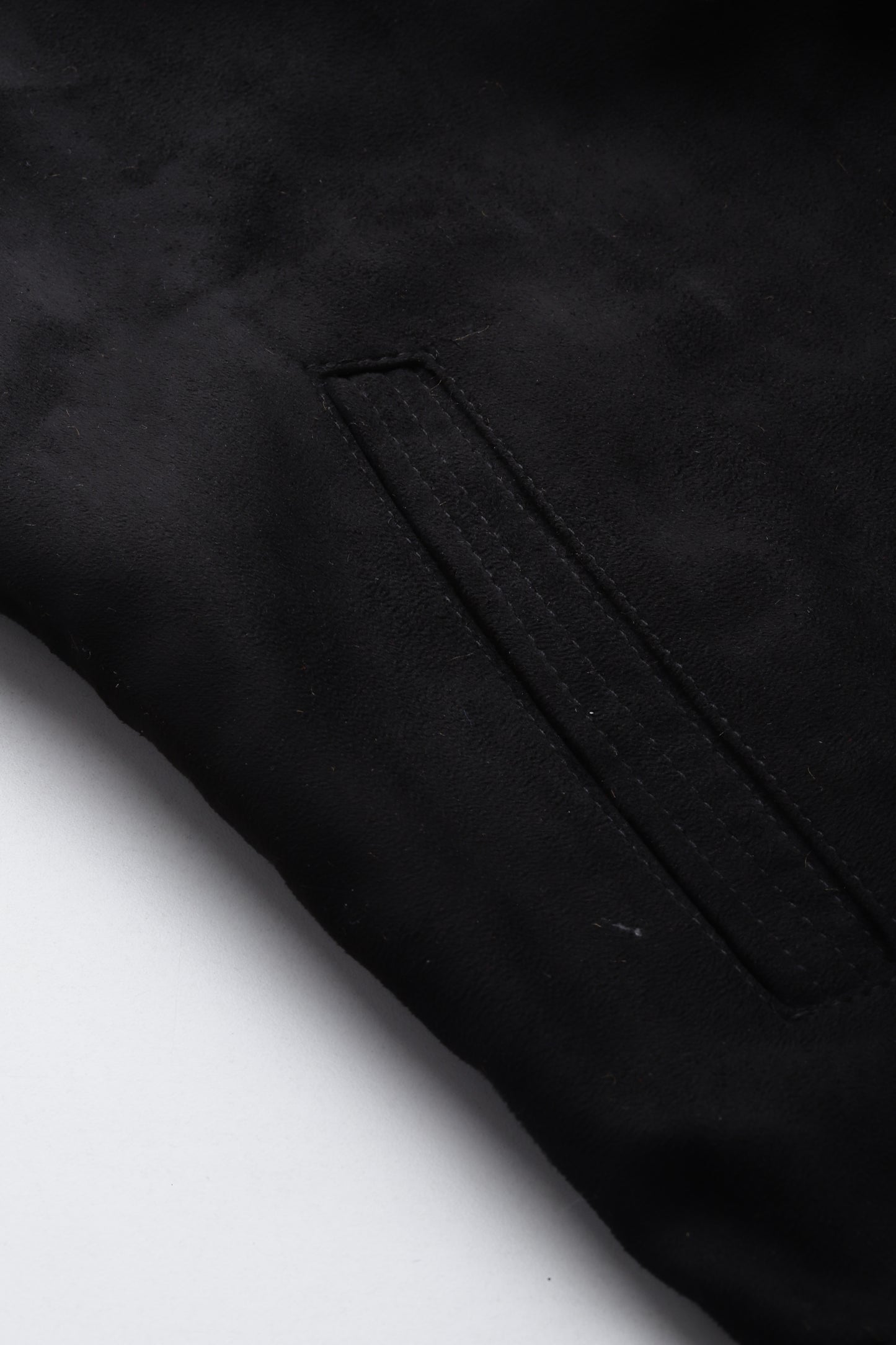 Leather Retail Men's Suede Faux Leather Jacket (LRSUDDEBL)
