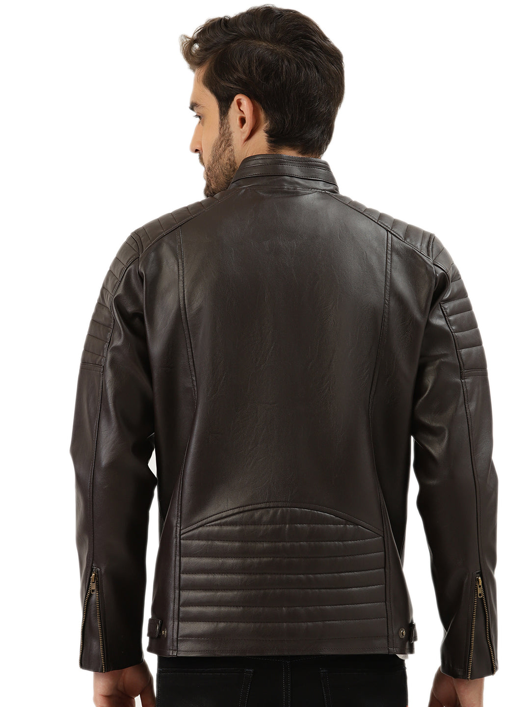 Leather Retail Teakwood Faux Leather Jacket( LRTWCO )
