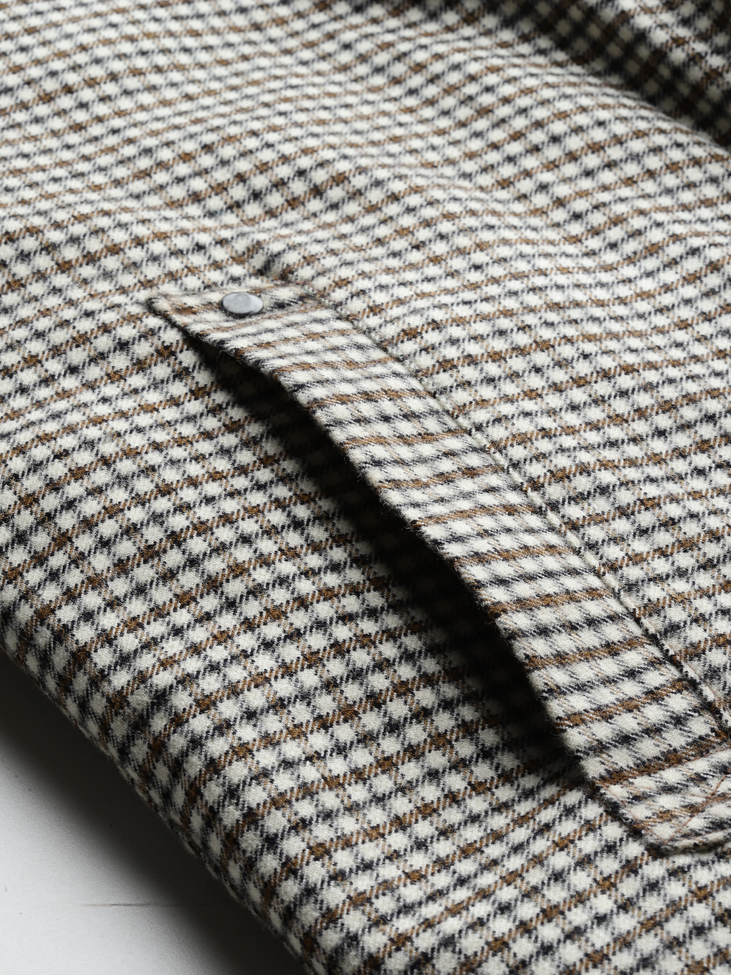 Leather Retail Men's Tweed Biker Jacket ( LRCHECKTD1G )