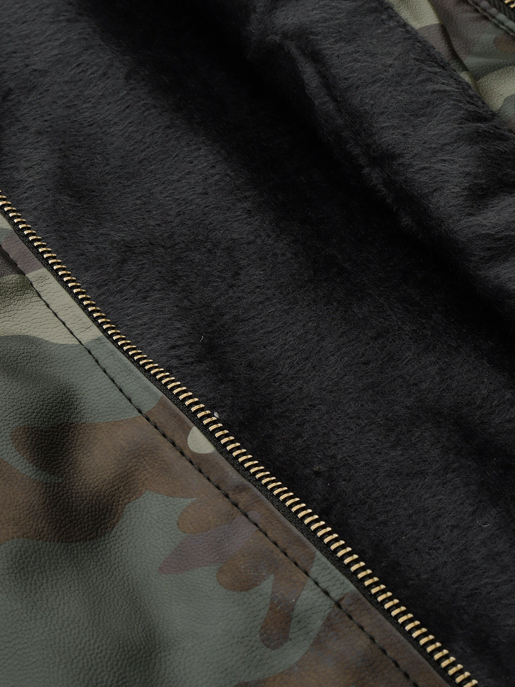 Leather Retail® Army Design Faux Leather Jacket for Men’s ( LRADMI )