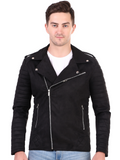 Leather Retail Men's Suede Faux Leather Jacket ( LRSUDRMBL )