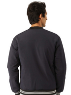 Leather Retail® Men's Blue Polyester Jacket for Men's ( LRM35BU )