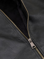 Leather Retail Kid's Full Sleeves Winter Jacket _Black  ( LRKDBPBL01 )