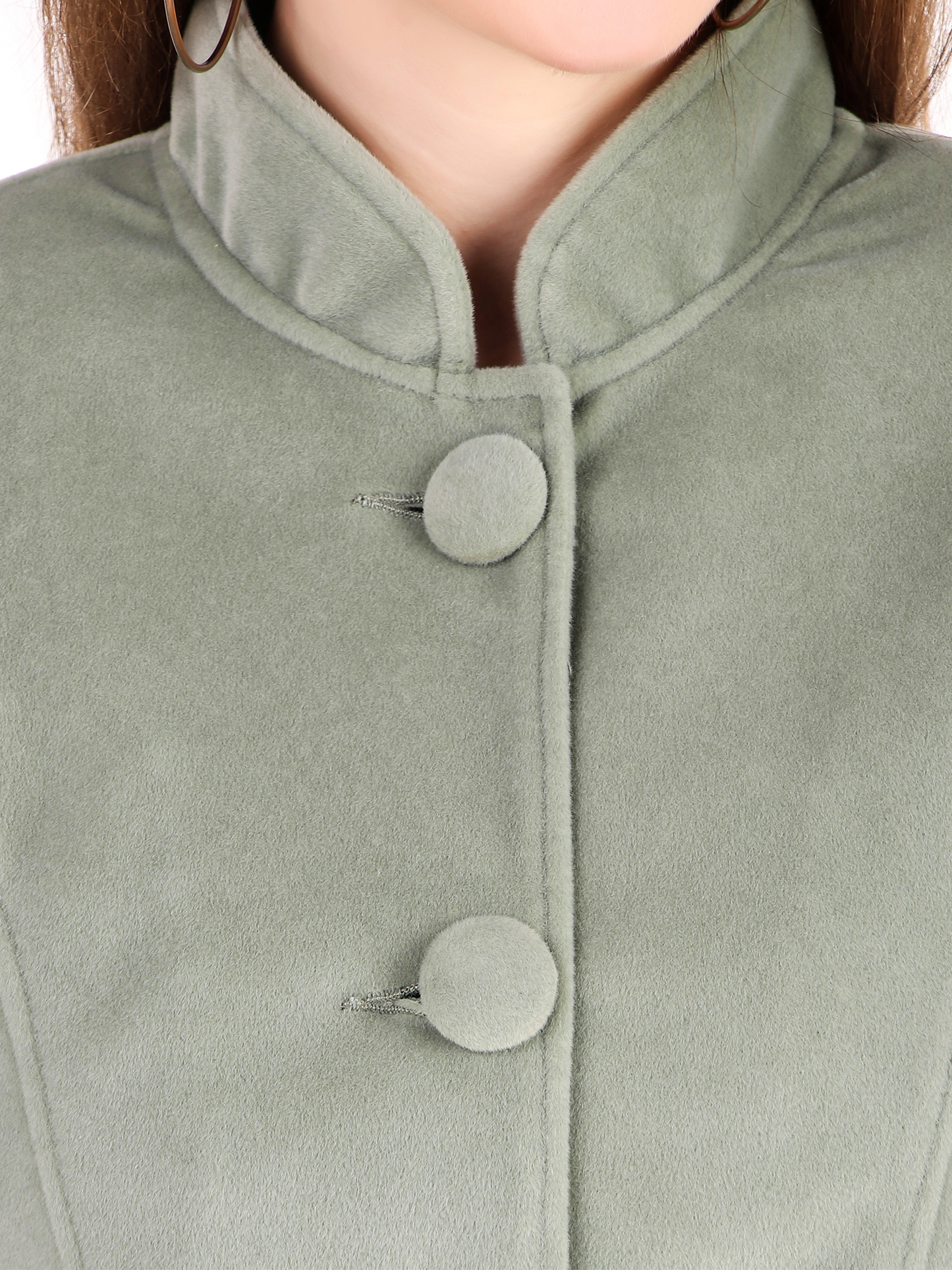 Leather Retail Coat Winter Wear Velvet Jacket For Women's(LRVEL4BGR)