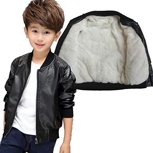 Leather Retail Kids Boy Faux Leather Jacket (LRKDELBL03)