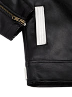 Leather Retail Kid's Full Sleeves Winter Jacket _Black  ( LRKDWPBL01 )