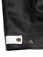 Leather Retail Kid's Full Sleeves Winter Jacket _Black  ( LRKDWPBL01 )