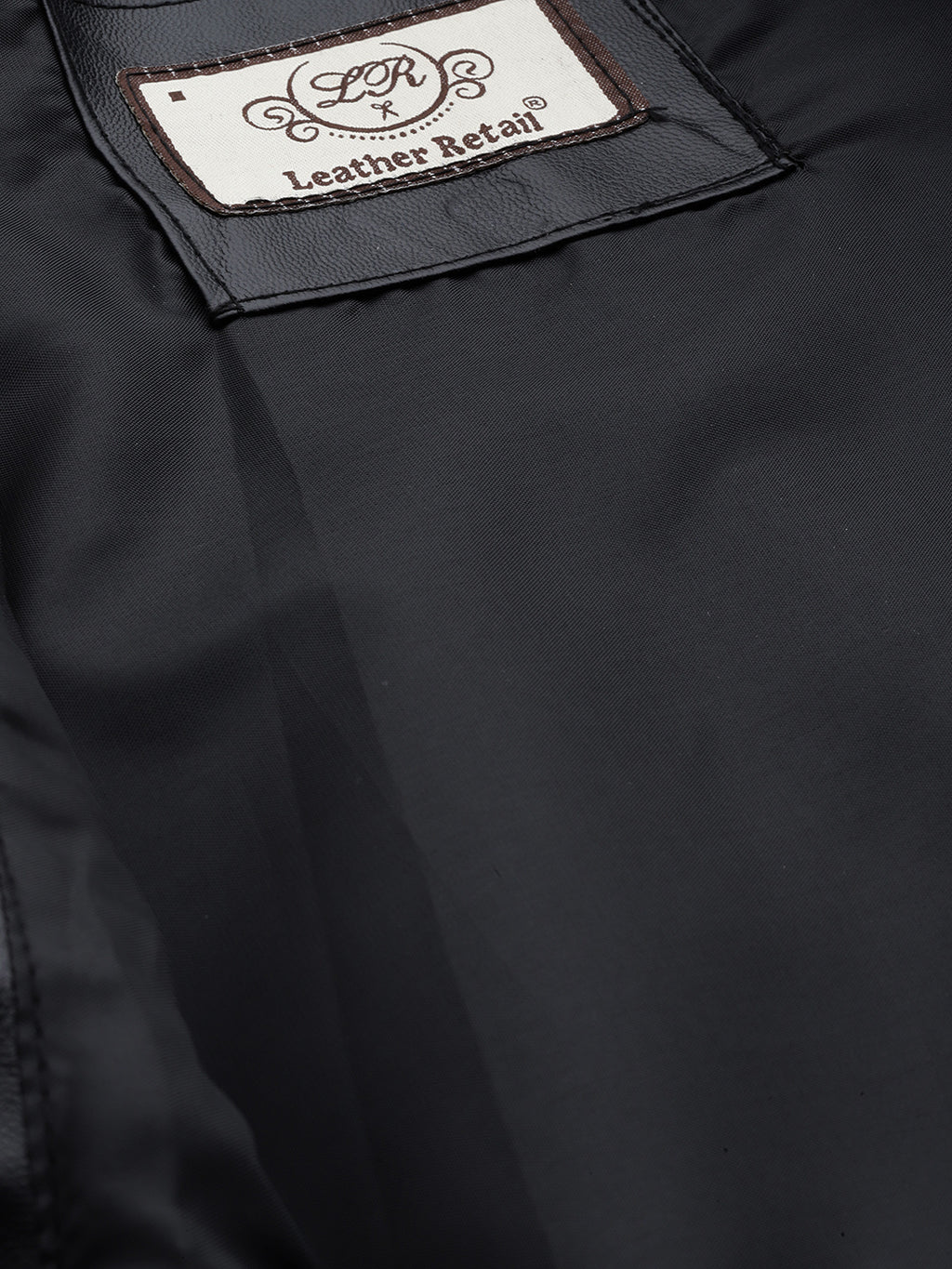 Leather Retail Full Sleeve Solid Jacket for Women's ( LRWBN )