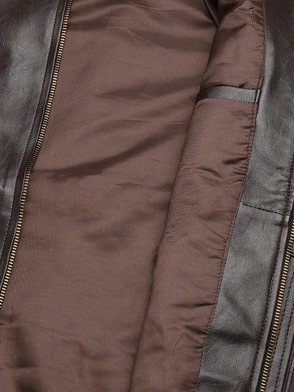 Leather Retail Teakwood Faux Leather Jacket( LRTWCO )