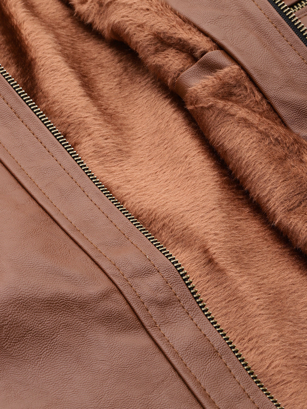 Leather Retail Biker Brown Jacket for Men's ( LRM38BR )