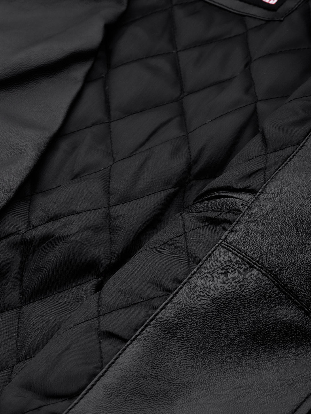 Leather Retail® Full Sleeve Solid Jacket for Men's Biker Style ( LRM11BL )