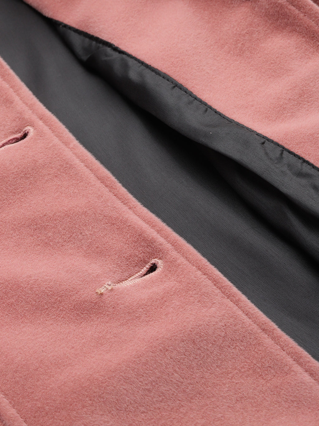 Leather Retail Women Full Sleeve Velvet Two Button Pink Jacket ( LRVEL2BPN )