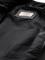 Leather Retail Full Sleeve Men's PU Black Jacket ( LRM48BL )