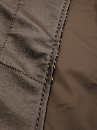 Leather Retail Women's Textured Regular Jacket( LRLOCO )