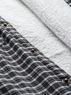 Leather Retail Stylish Black and White Checked Multicoloured Tweed Jacket ( LRAICHECKTD2D