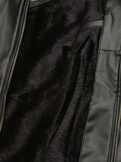 Leather Retail Men's Jacket(LRWOBL)