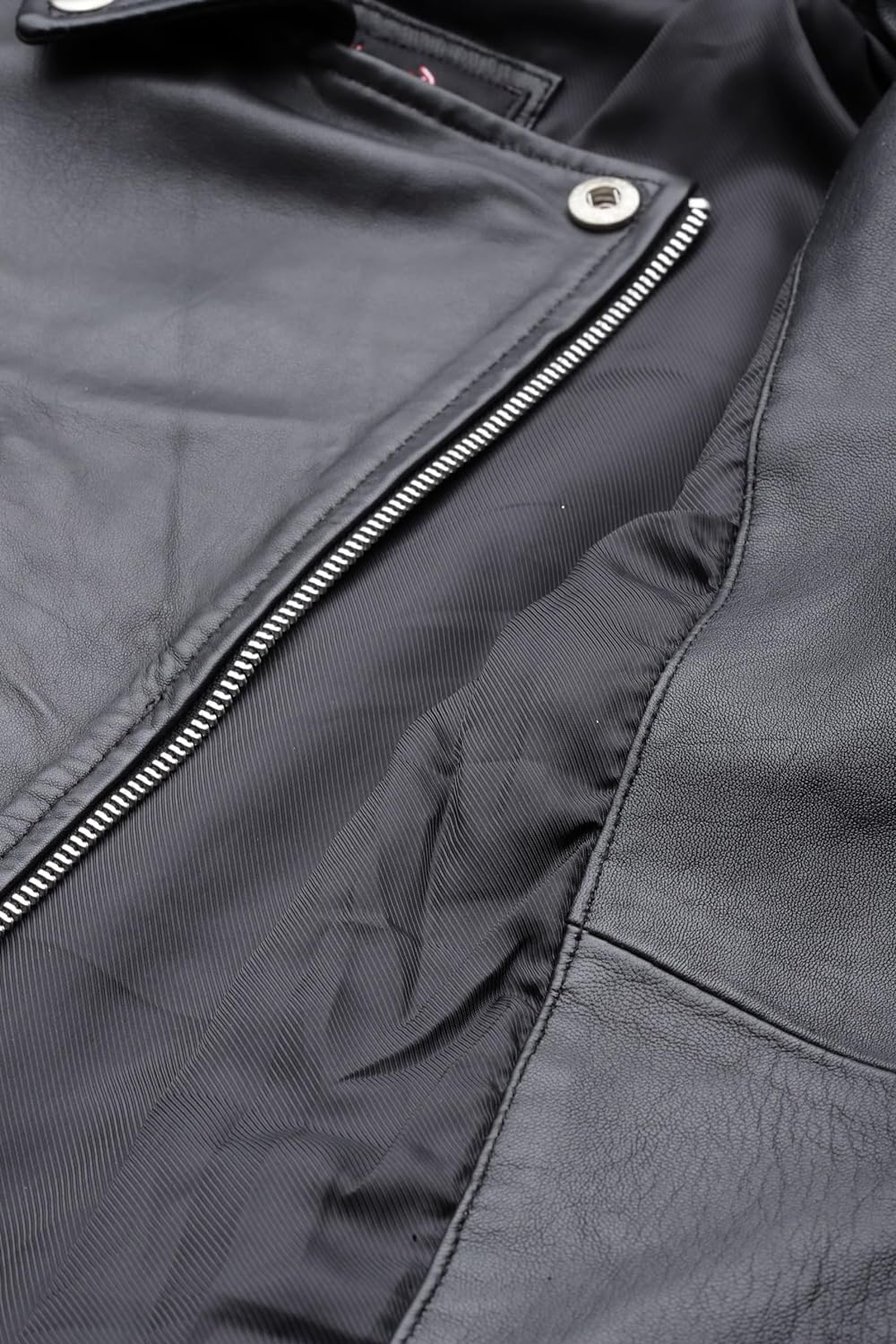 Leather Retail Female's Pure Genuine Leather Jacket ( LRPLF16BL )