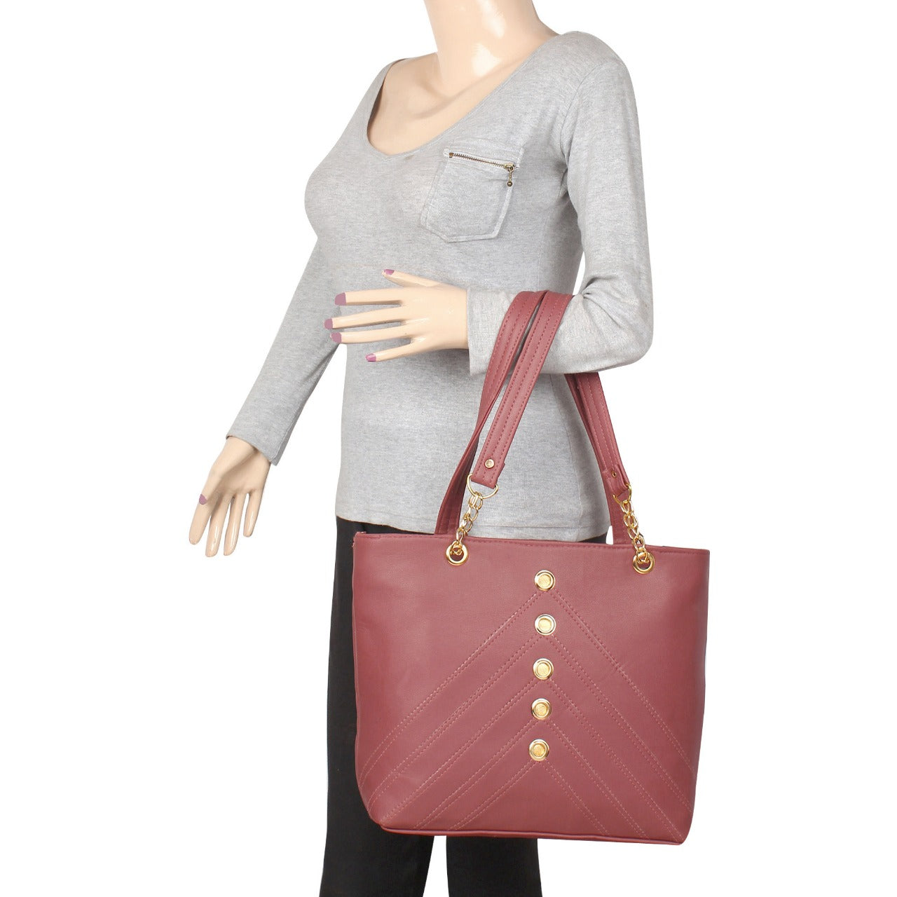 Leather Retail® Women's Faux Leather Handbags And Sling Bags