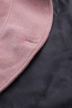 Leather Retail Single Button Winter Wear Velvet Jacket For Women's ( LRVELSBPN )