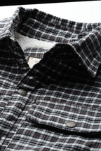 Leather Retail Stylish Black and White Checked Multicoloured Tweed Jacket ( LRCHECKTD2D )