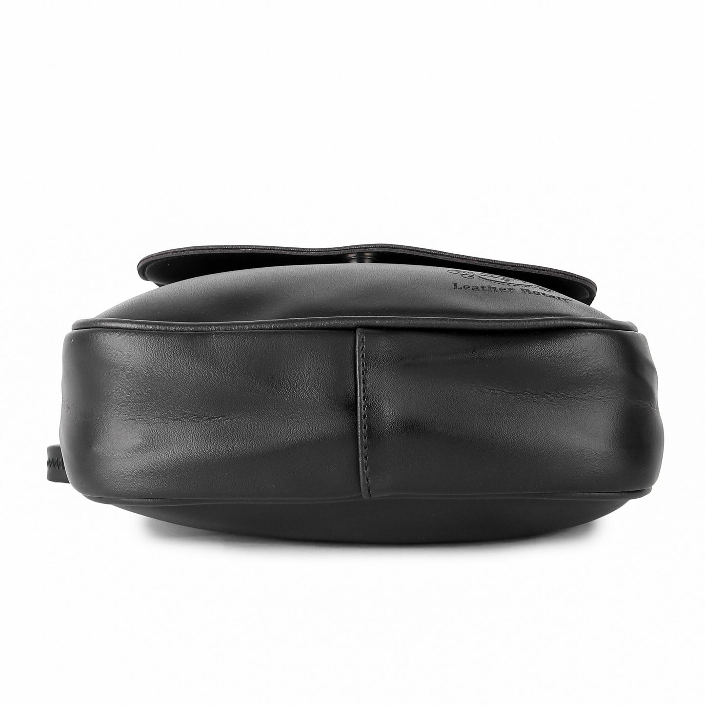 Leather Retail Women Faux Leather Shoulder Bag Black Colour