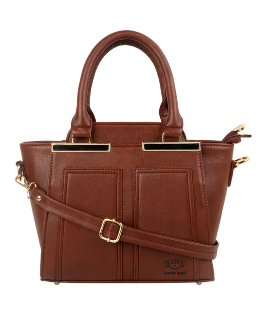 Leather Retail® Women's Faux Leather Handbags (LRBFOTN)