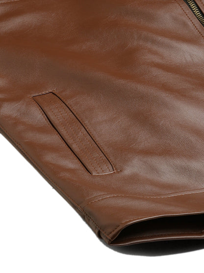 Leather Retail Men's Jacket(LRBPBR)