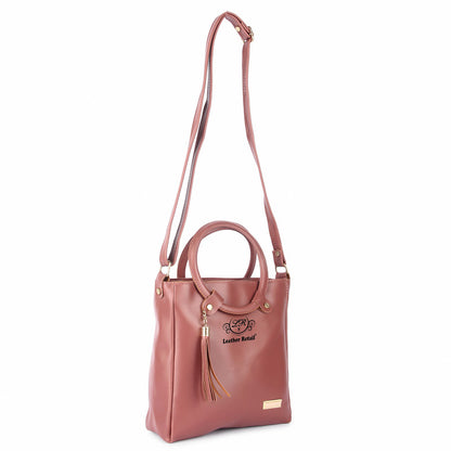 Leather Retail® Women's Faux Leather Handbags And Sling Bags Mehroon