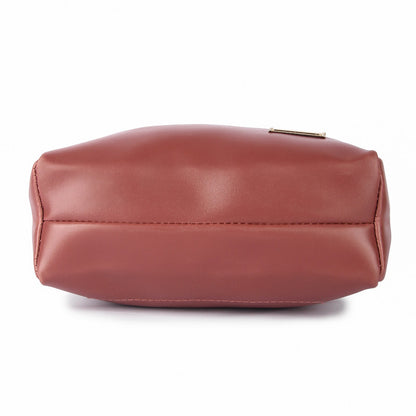 Leather Retail® Women's Faux Leather Handbags And Sling Bags Mehroon