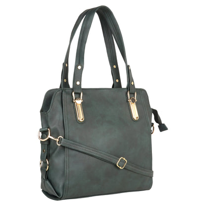 Leather Retail® Women's Faux Leather Handbags (LRBTHGR)