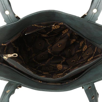 Leather Retail® Women's Faux Leather Handbags (LRBTHGR)