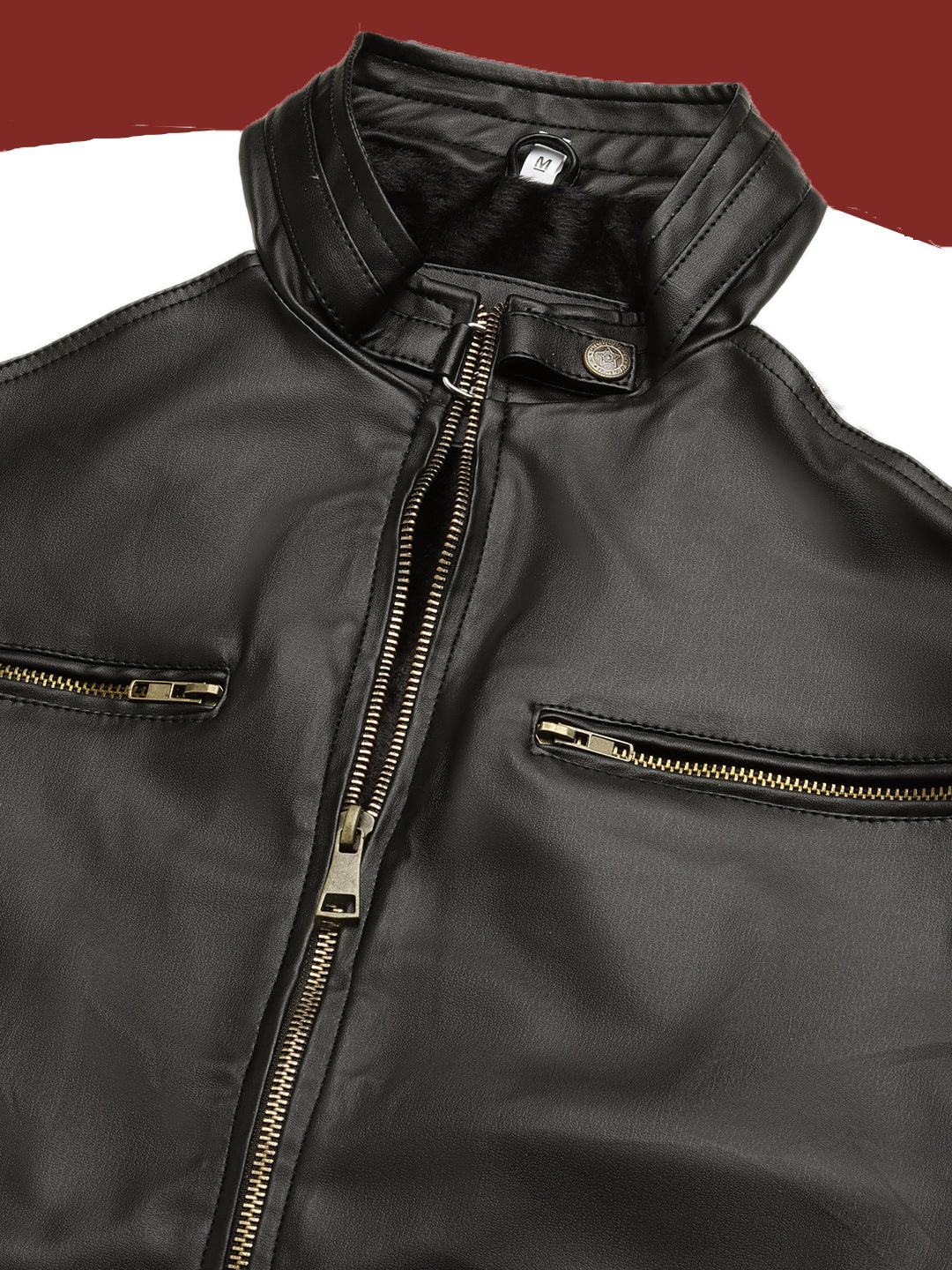 Leather Retail Men's Jacket(LRBWBL)