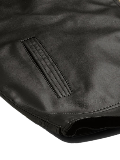 Leather Retail Men's Jacket(LRBWBL)