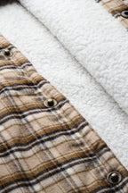 Leather Retail Classic Beige Plaid Multicoloured Tweed Jacket ( LRCHECKTD2A )