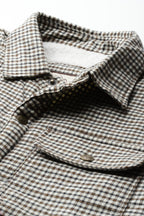 Leather Retail Classic Brown and Black Checked Multicoloured Tweed Jacket ( LRCHECKTD2G )