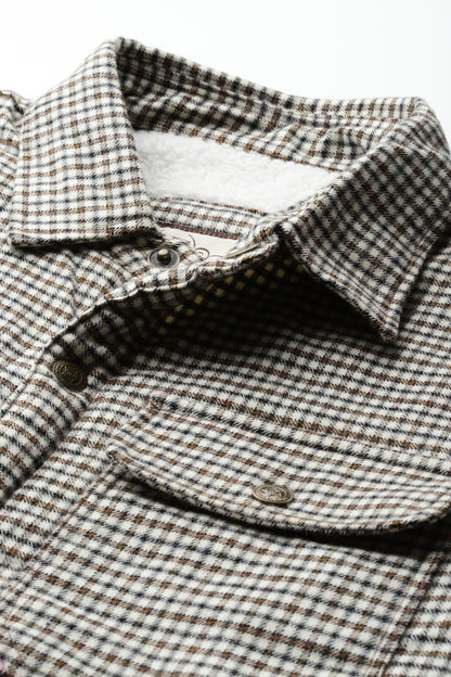 Leather Retail Classic Brown and Black Checked Multicoloured Tweed Jacket ( LRCHECKTD2G )