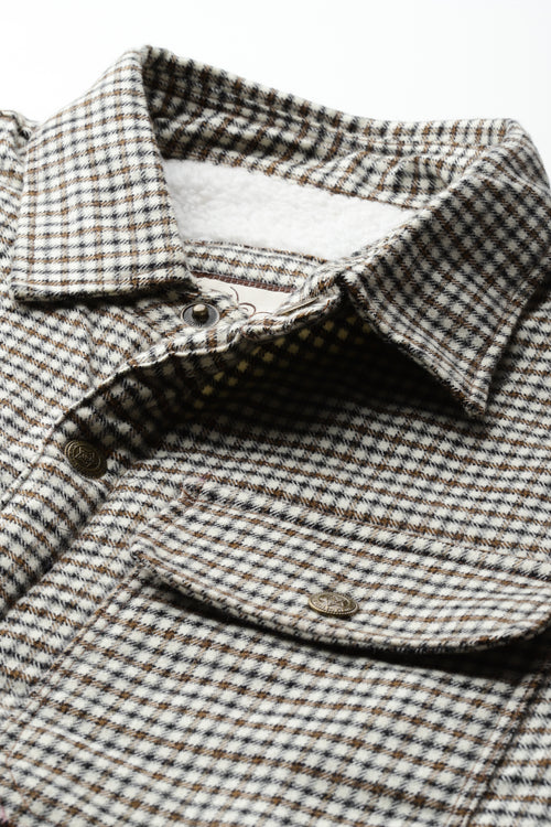 Leather Retail Classic Brown and Black Checked Multicoloured Tweed Jacket ( LRCHECKTD2G )