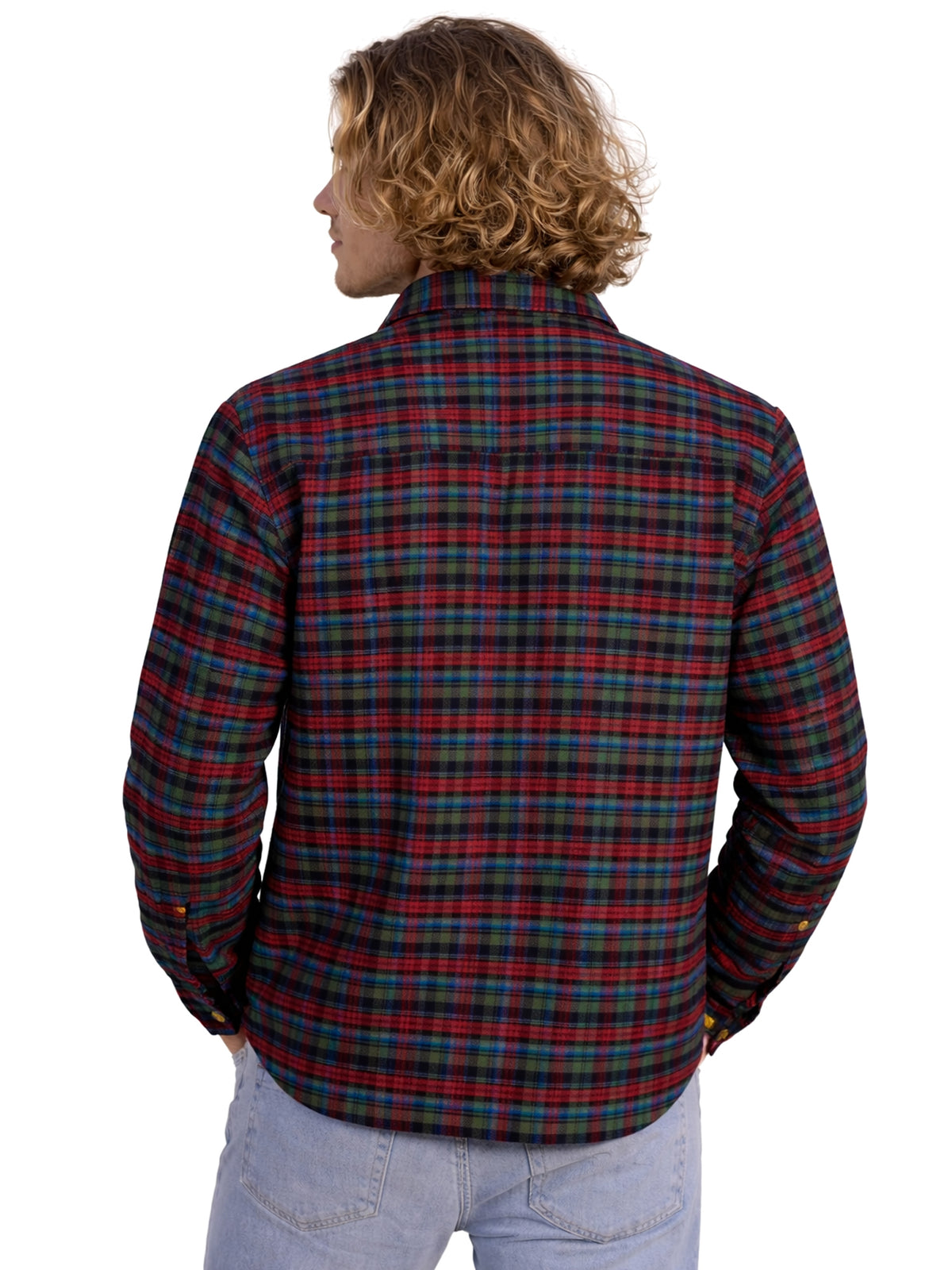 Leather Retail Multicoloured Check Tweed Jacket