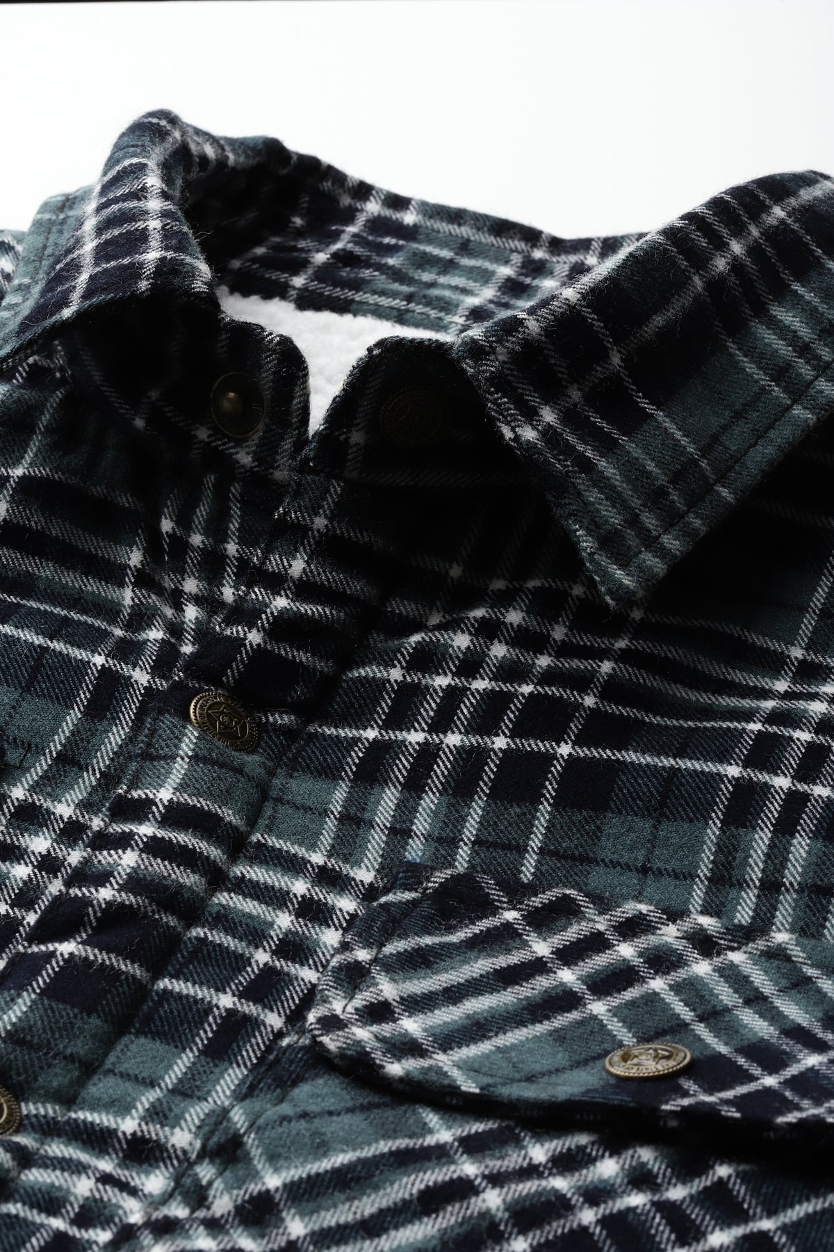 Leather Retail Stylish Green Plaid Multicoloured Tweed Jacket