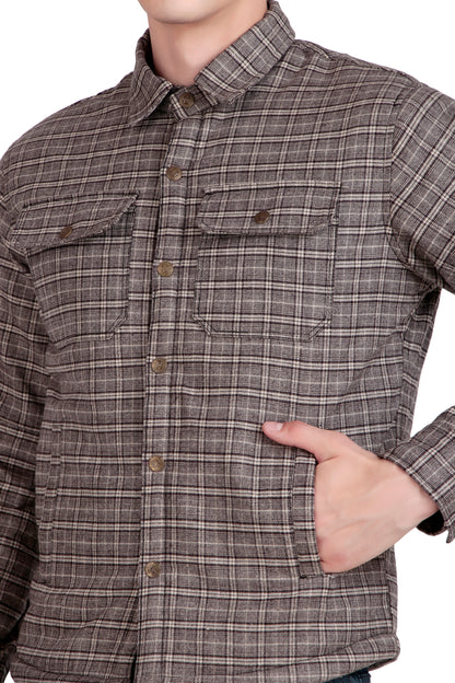 Leather Retail Modern Plaid Multicoloured Tweed Jacket ( LRCHECKTD2J )