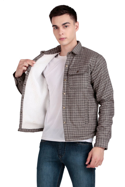 Leather Retail Modern Plaid Multicoloured Tweed Jacket ( LRCHECKTD2J )